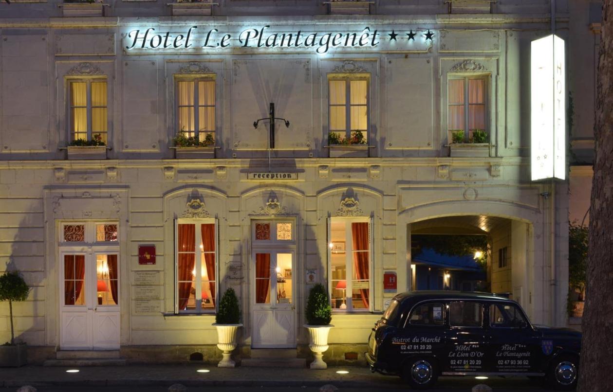 Hotel Le Plantagenet Chinon Exterior foto